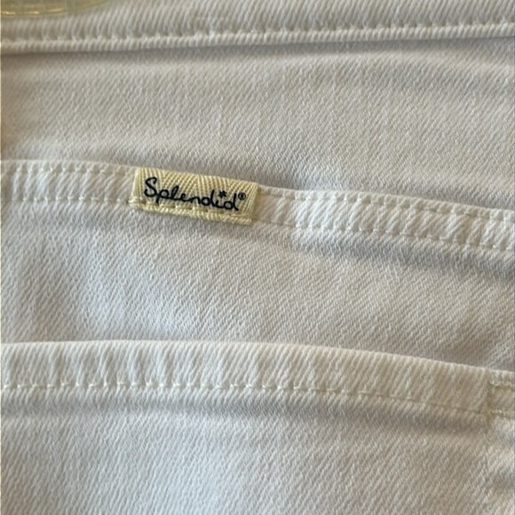 Splendid Mid-Rise Bootcut White Jeans - Picture 10 of 17